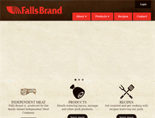 Tablet Screenshot of fallsbrand.com